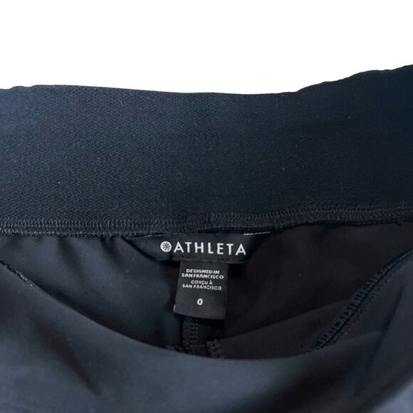 Athleta Black Stellar Legging Slim Pants Sz 0 - Picture 4 of 8